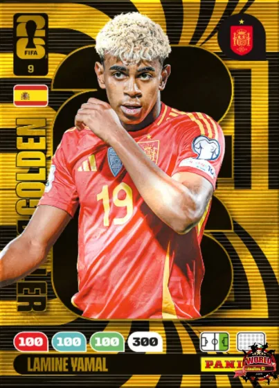 9 Lamine Yamal Panini Adrenalyn XL World Cup 2026 2026