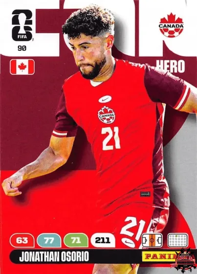 90 Jonathan Osorio Panini Adrenalyn XL World Cup 2026 2026 90 Jonathan Osorio Panini Adrenalyn XL World Cup 2026 2026