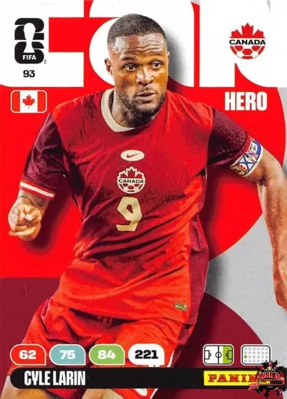 93 Cyle Larin Panini Adrenalyn XL World Cup 2026 2026 93 Cyle Larin Panini Adrenalyn XL World Cup 2026 2026