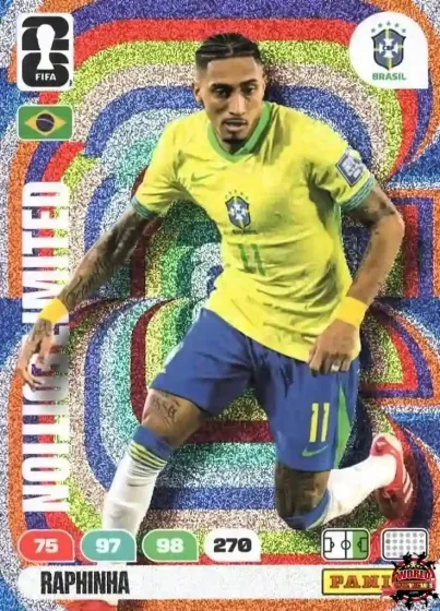 LE13 Raphinha Panini Adrenalyn XL World Cup 2026 2026