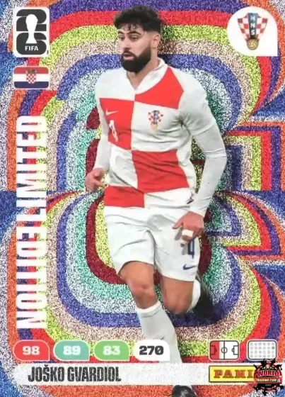 LE19 Josko Gvardiol Panini Adrenalyn XL World Cup 2026 2026