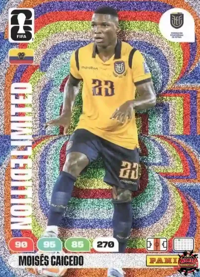 LE21 Moises Caicedo Panini Adrenalyn XL World Cup 2026 2026