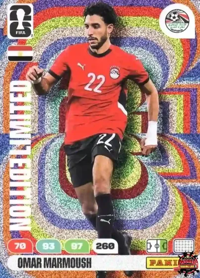 LE24 Omar Marmoush Panini Adrenalyn XL World Cup 2026 2026