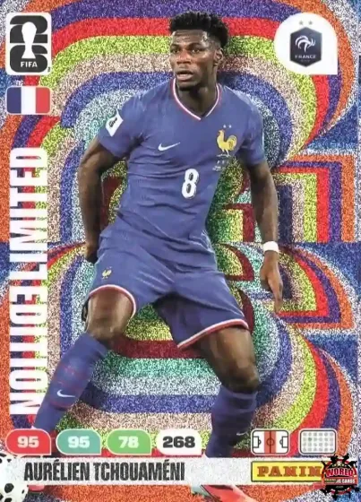 LE31 Aurelien Tchouameni Panini Adrenalyn XL World Cup 2026 2026