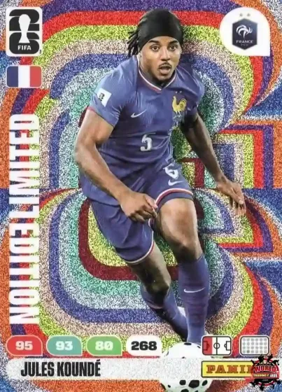 LE33 Jules Koundé Panini Adrenalyn XL World Cup 2026 2026