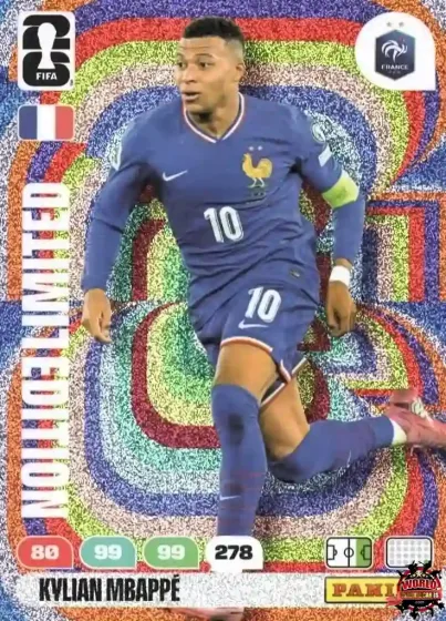 LE34 Kylian Mbappé Panini Adrenalyn XL World Cup 2026 2026