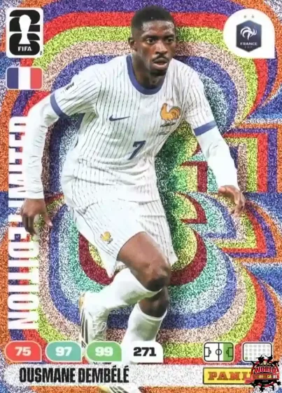 LE37 Ousmane Dembelé Panini Adrenalyn XL World Cup 2026 2026 LE37 Ousmane Dembelé Panini Adrenalyn XL World Cup 2026 2026