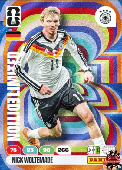 LE43 Nick Woltermade Panini Adrenalyn XL World Cup 2026 2026