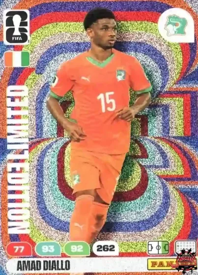 LE44 Amad Diallo Panini Adrenalyn XL World Cup 2026 2026