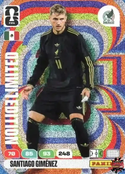 LE49 Santiago Gimenez Panini Adrenalyn XL World Cup 2026 2026 LE49 Santiago Gimenez Panini Adrenalyn XL World Cup 2026 2026