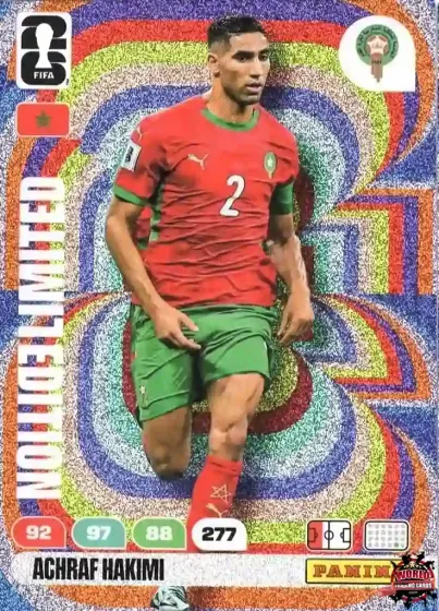 LE50 Achraf Hakimi Panini Adrenalyn XL World Cup 2026 2026