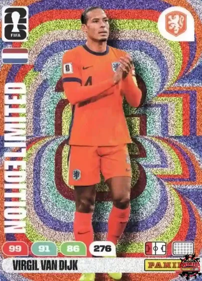 LE55 Virgil van Dijk Panini Adrenalyn XL World Cup 2026 2026