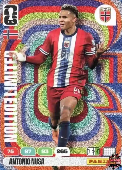 LE58 Antonio Nusa Panini Adrenalyn XL World Cup 2026 2026 LE58 Antonio Nusa Panini Adrenalyn XL World Cup 2026 2026