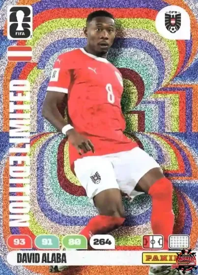 LE6 David Alaba Panini Adrenalyn XL World Cup 2026 2026