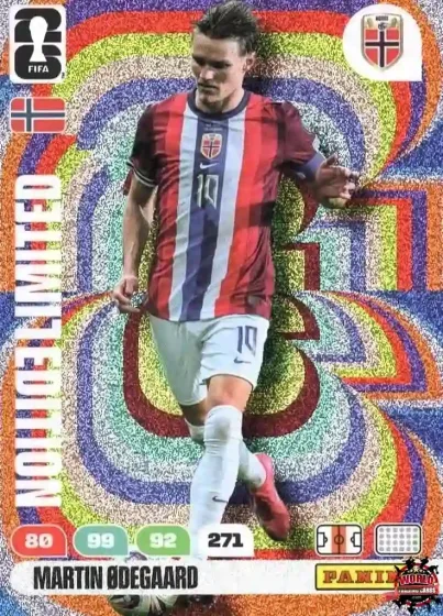LE60 Martin Odegaard Panini Adrenalyn XL World Cup 2026 2026 LE60 Martin Odegaard Panini Adrenalyn XL World Cup 2026 2026