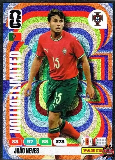 LE63 Joao Neves Panini Adrenalyn XL World Cup 2026 2026 LE63 Joao Neves Panini Adrenalyn XL World Cup 2026 2026