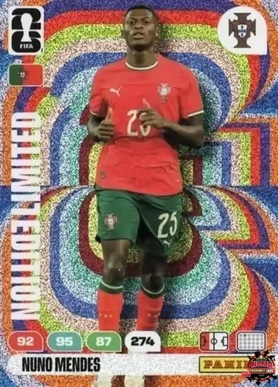 LE64 Nuno Mendes Panini Adrenalyn XL World Cup 2026 2026