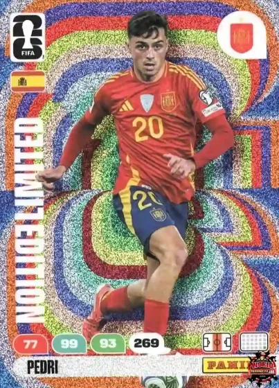 LE73 Pedri Panini Adrenalyn XL World Cup 2026 2026