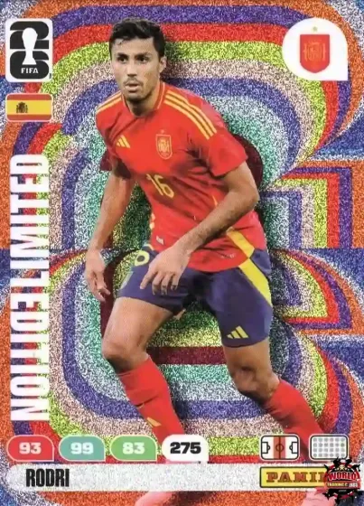 LE74 Rodri Panini Adrenalyn XL World Cup 2026 2026