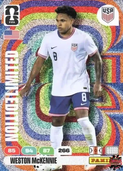 LE77 Weston McKennie Panini Adrenalyn XL World Cup 2026 2026