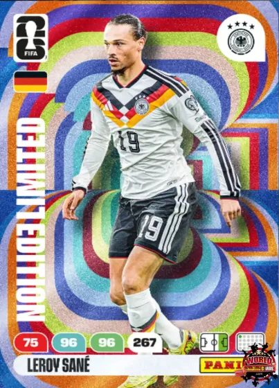 LE82 Leroy Sané Panini Adrenalyn XL World Cup 2026 2026 LE82 Leroy Sané Panini Adrenalyn XL World Cup 2026 2026