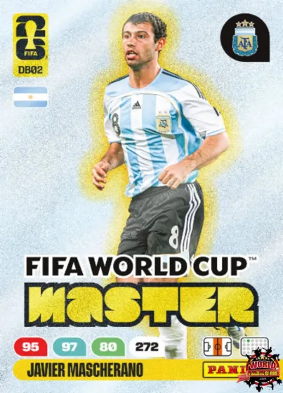 M02 Javier Mascherano Panini Adrenalyn XL World Cup 2026 2026