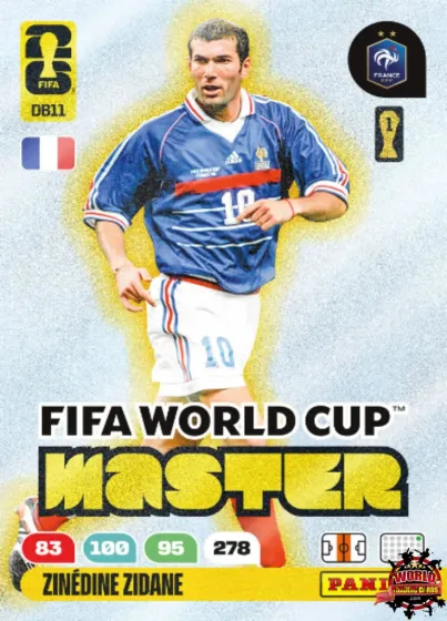 M11 Zinédine Zidane Panini Adrenalyn XL World Cup 2026 2026