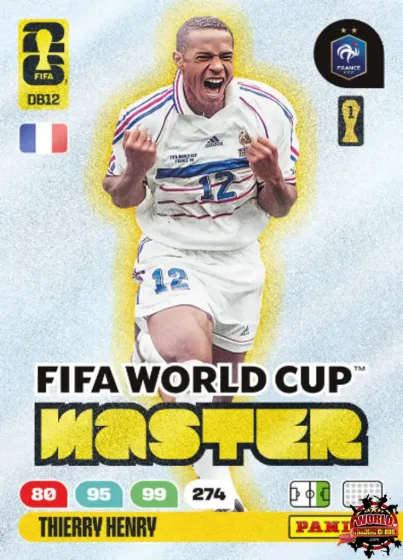 M12 Thierry Henry Panini Adrenalyn XL World Cup 2026 2026