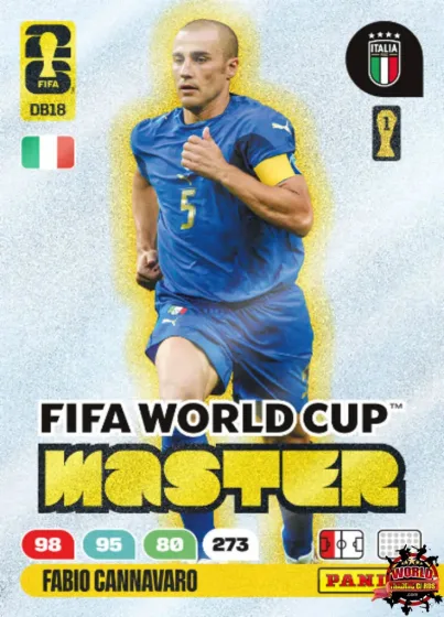 M18 Fabio Cannavaro Panini Adrenalyn XL World Cup 2026 2026 M18 Fabio Cannavaro Panini Adrenalyn XL World Cup 2026 2026