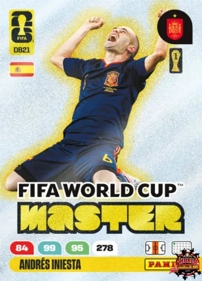 M21 Andrés Iniesta Panini Adrenalyn XL World Cup 2026 2026