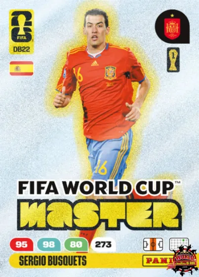 M22 Sergio Busquets Panini Adrenalyn XL World Cup 2026 2026