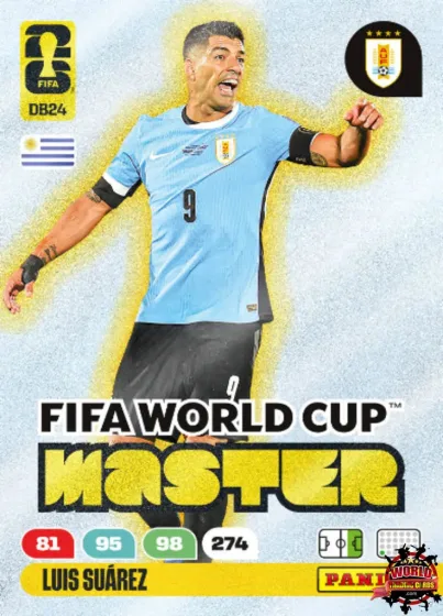 M24 Luis Suárez Panini Adrenalyn XL World Cup 2026 2026 M24 Luis Suárez Panini Adrenalyn XL World Cup 2026 2026