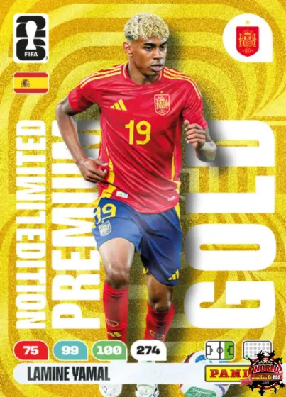 PGLE6 Lamine Yamal Panini Adrenalyn XL World Cup 2026 2026