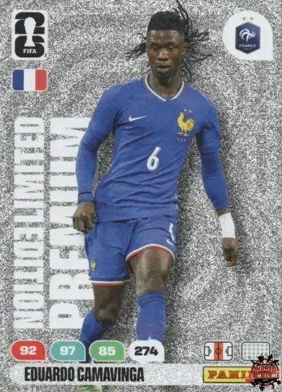 PLE4 Eduardo Camavinga Panini Adrenalyn XL World Cup 2026 2026 PLE4 Eduardo Camavinga Panini Adrenalyn XL World Cup 2026 2026
