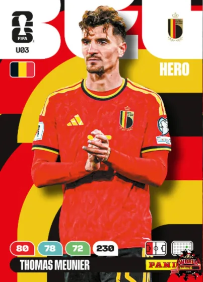 U03 Thomas Meunier Panini Adrenalyn XL World Cup 2026 2026 U03 Thomas Meunier Panini Adrenalyn XL World Cup 2026 2026