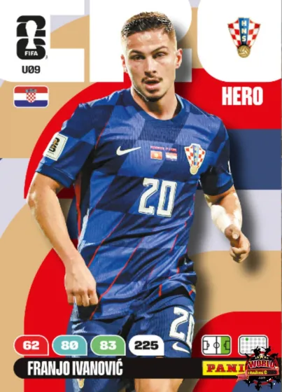 U09 Franjo Ivanović Panini Adrenalyn XL World Cup 2026 2026