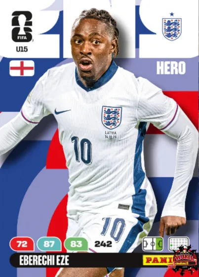 U15 Eberechi Eze Panini Adrenalyn XL World Cup 2026 2026