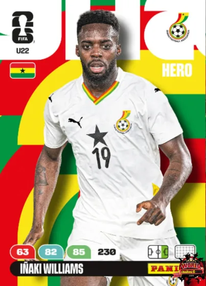 U22 Iñaki Williams Panini Adrenalyn XL World Cup 2026 2026
