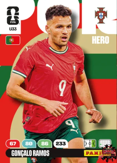 U33 Gonçalo Ramos Panini Adrenalyn XL World Cup 2026 2026