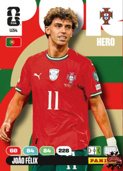 U34 João Félix Panini Adrenalyn XL World Cup 2026 2026 U34 João Félix Panini Adrenalyn XL World Cup 2026 2026