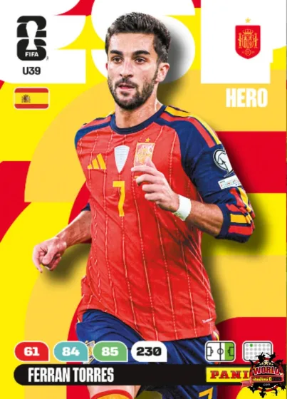 U39 Ferran Torres Panini Adrenalyn XL World Cup 2026 2026 U39 Ferran Torres Panini Adrenalyn XL World Cup 2026 2026
