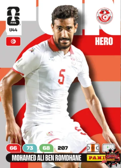 U44 Mohamed Ali Ben Romdhane Panini Adrenalyn XL World Cup 2026 2026