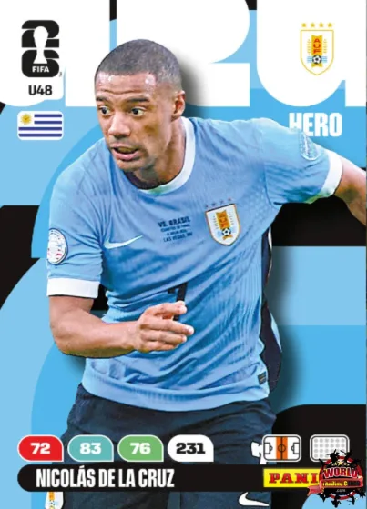 U48 Nicolás De la Cruz Panini Adrenalyn XL World Cup 2026 2026
