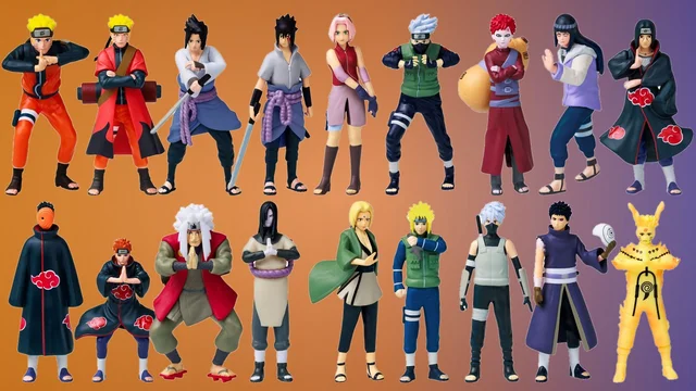 Фігурки Наруто PMI Vol. 1 (Naruto Shippuden Collectible Mini Figures)