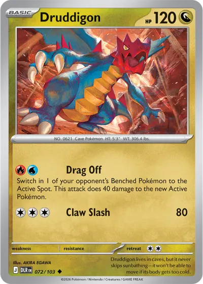 72 Druddigon Delta Reign 2026