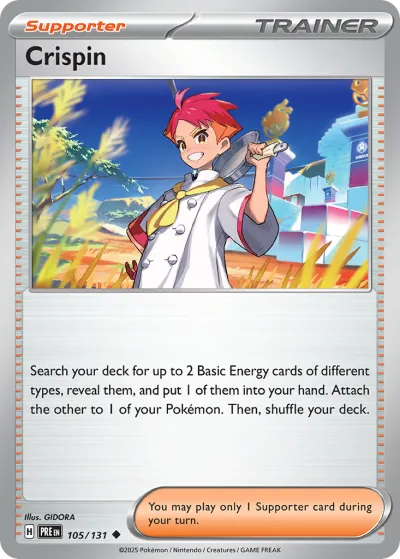 105 Crispin Prismatic Evolutions 2025 105 Crispin Prismatic Evolutions 2025