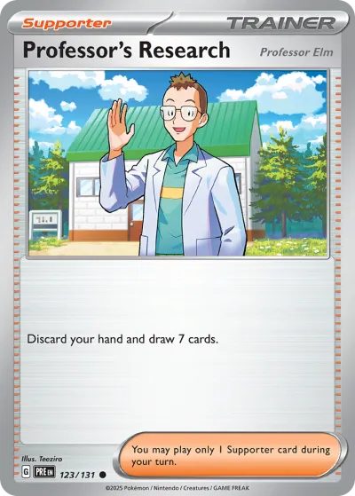 123 Professor's Research Prismatic Evolutions 2025 123 Professor's Research Prismatic Evolutions 2025