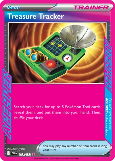 131 Treasure Tracker Prismatic Evolutions 2025 131 Treasure Tracker Prismatic Evolutions 2025