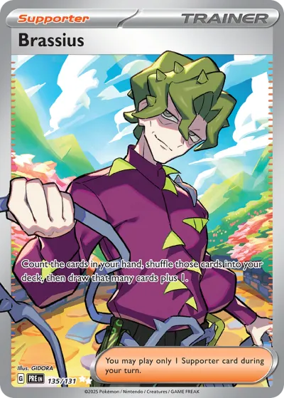 135 Brassius Prismatic Evolutions 2025 135 Brassius Prismatic Evolutions 2025