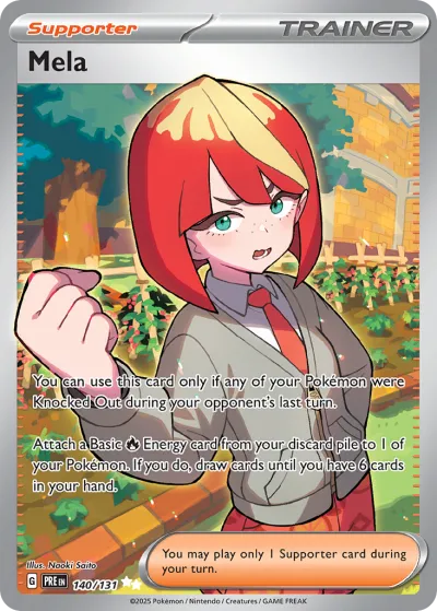 140 Mela Prismatic Evolutions 2025 140 Mela Prismatic Evolutions 2025
